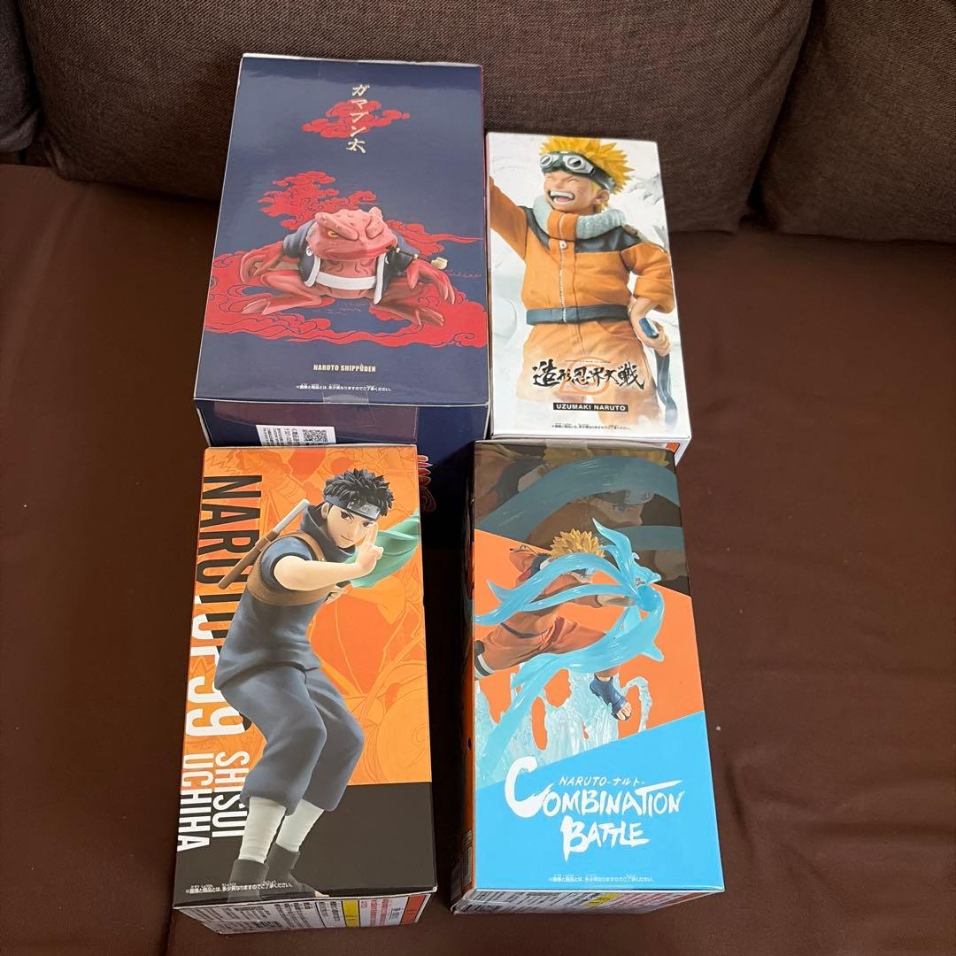 ナルト　NARUTO フィギュア　4点セット