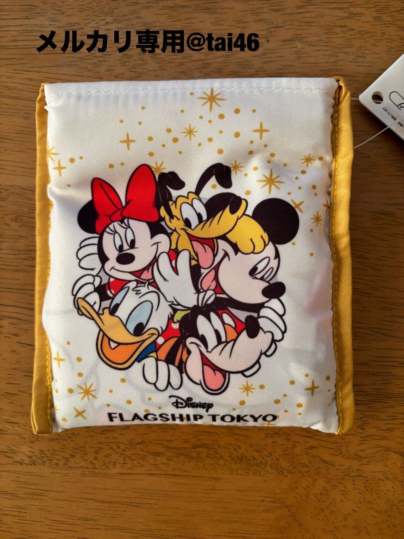 粗品付き+フラッグシップ東京限定ディズニーエコバッグ5個コンプリートセット