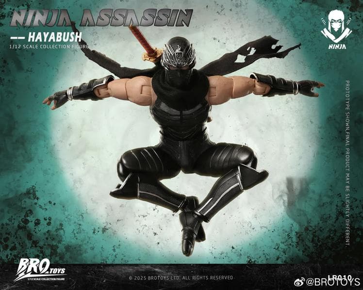 【BROTOYS】新品 正規品 忍者 アサシン LR010 フィギュア 1/12