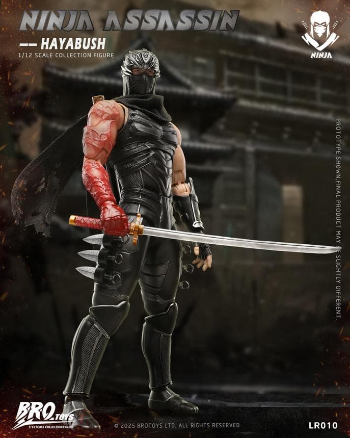 【BROTOYS】新品 正規品 忍者 アサシン LR010 フィギュア 1/12