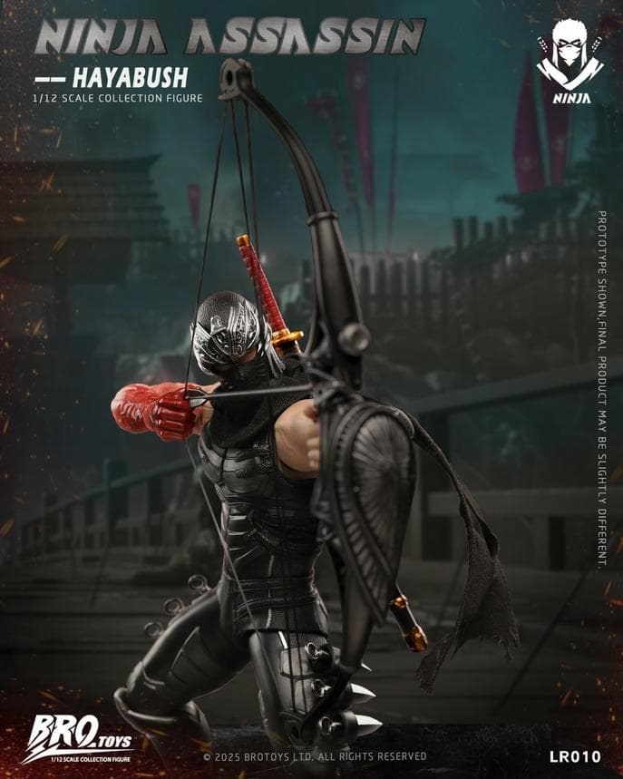 【BROTOYS】新品 正規品 忍者 アサシン LR010 フィギュア 1/12