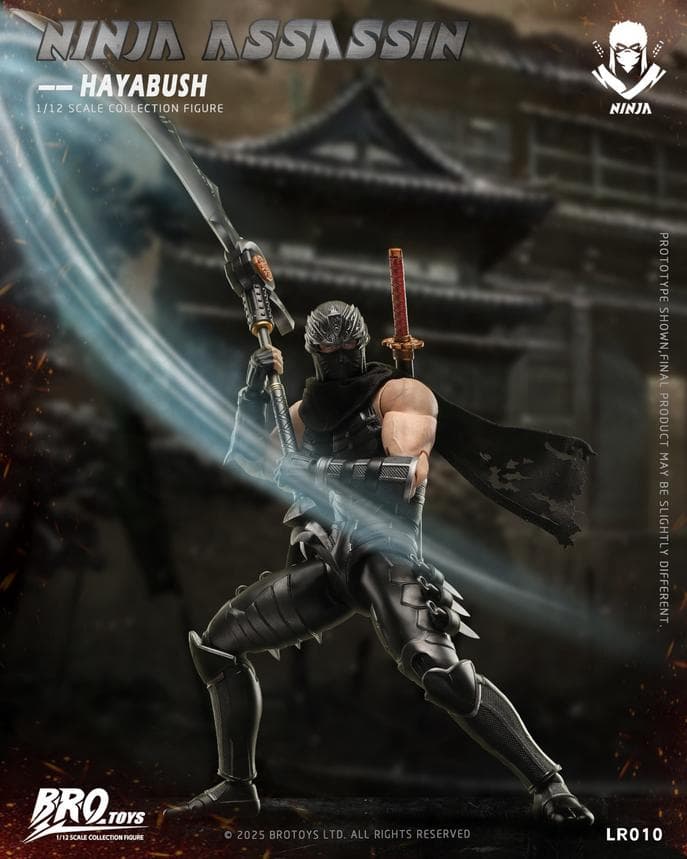 【BROTOYS】新品 正規品 忍者 アサシン LR010 フィギュア 1/12