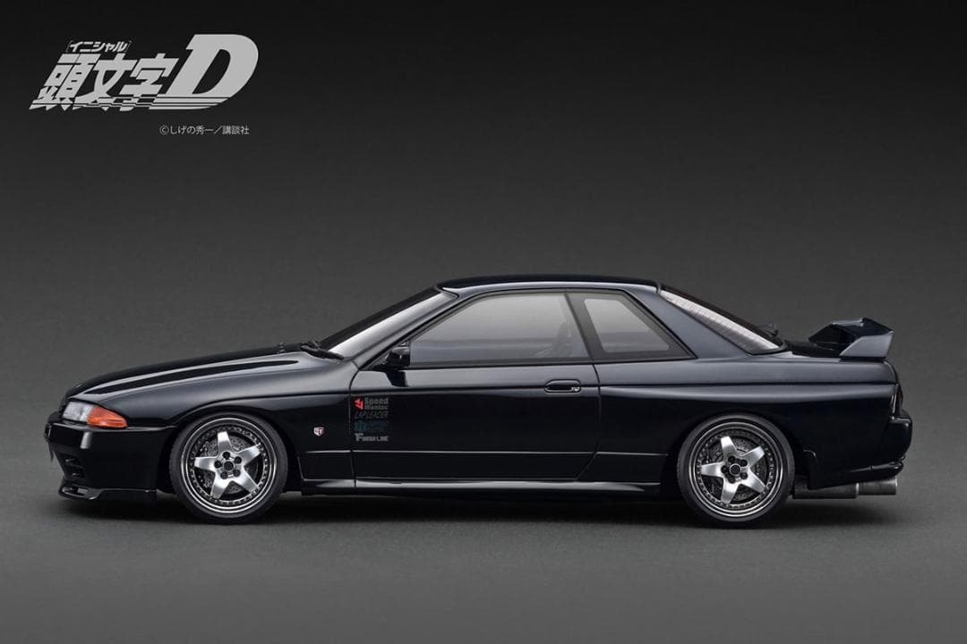 頭文字D 1/18 スカイラインGT-R V-spec II BNR32