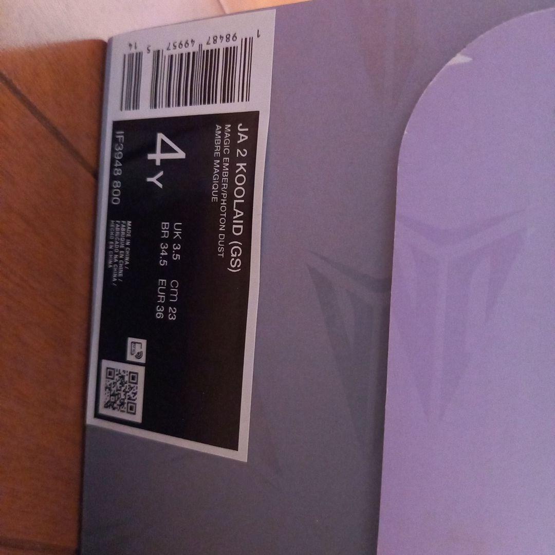 Nike JA 2 Koolaid 4Y 23センチ