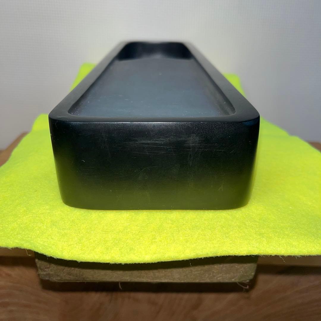⭕️土佐硯　正秋作　希少　3.2kg超大型長方研　美品　デカイ作品　厚みあり