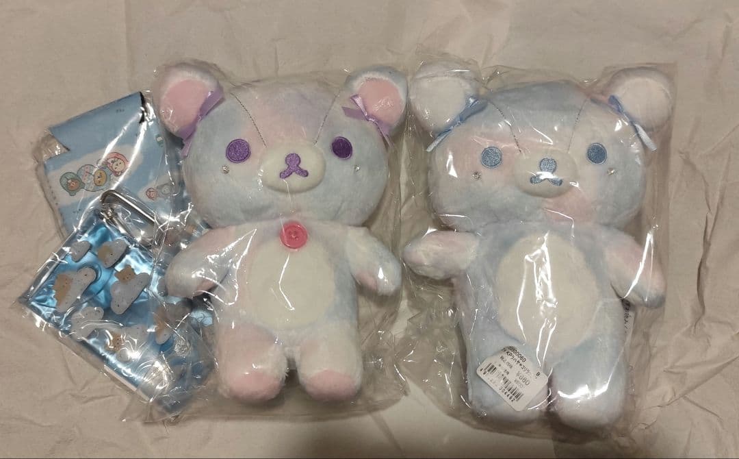 リラックマ　お空のくるりんわたあめ　ぬいぐるみセット