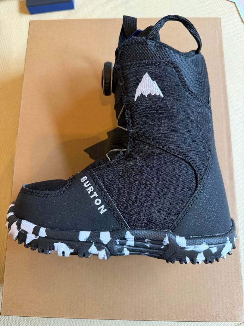 BURTON 子ども用スノーボードブーツ ボアシステム ブラック