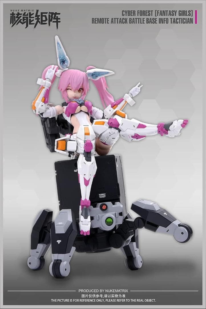 中華美少女プラモ　御模道　錦衣衛＆サイバーフォレストファンタジーガールリリーベル