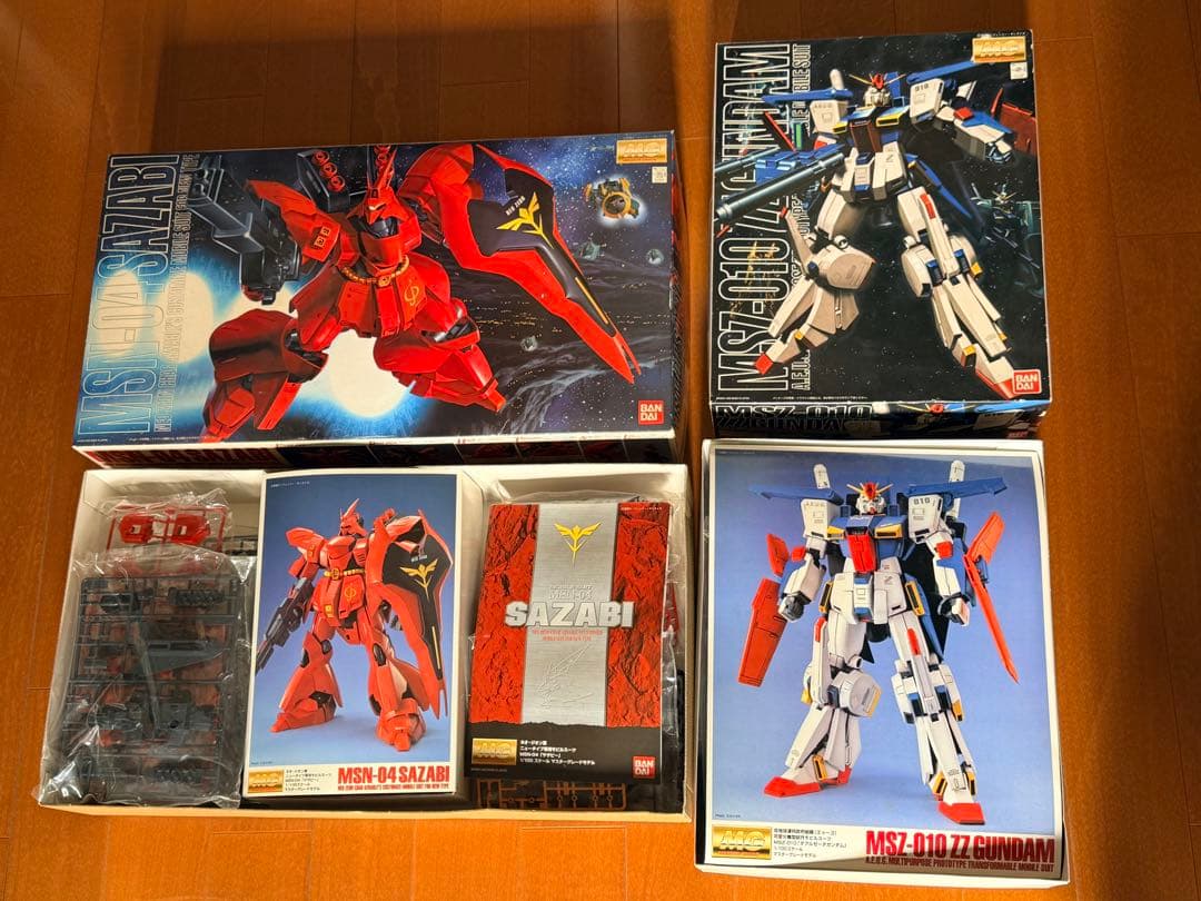 MG サザビー　 MG ダブルゼータ　セット