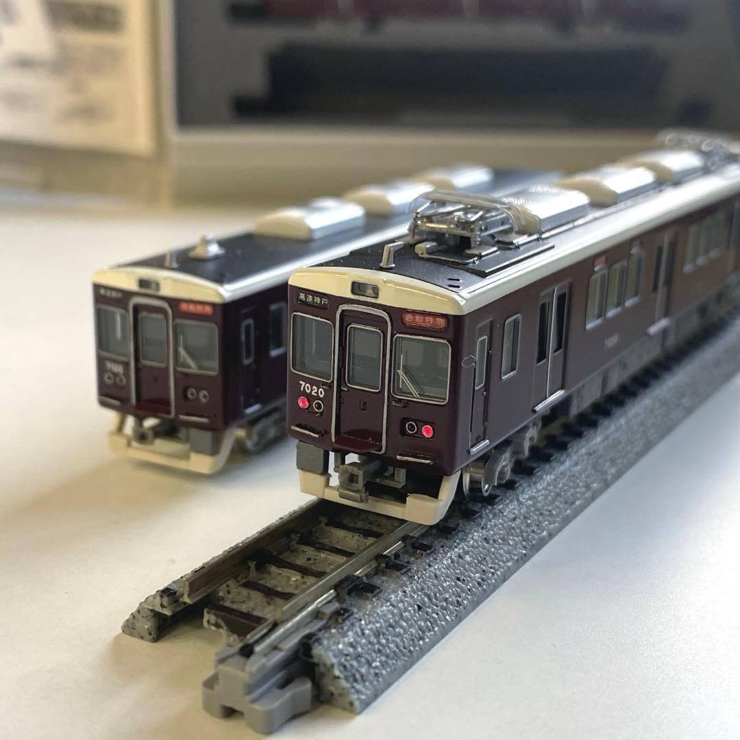 阪急電鉄7000系7020f リニューアル車 8両編成 グリーンマックス神戸線