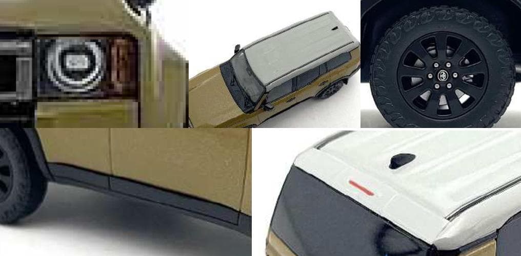 京商 1/43 ランドクルーザー250 03927PW ミニカー特販LHD仕様