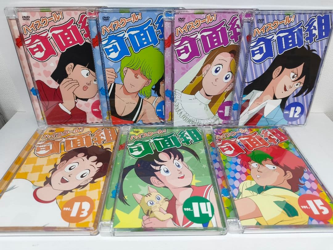 ハイスクール!奇面組 COMPLETE DVD-BOX1 BOX2