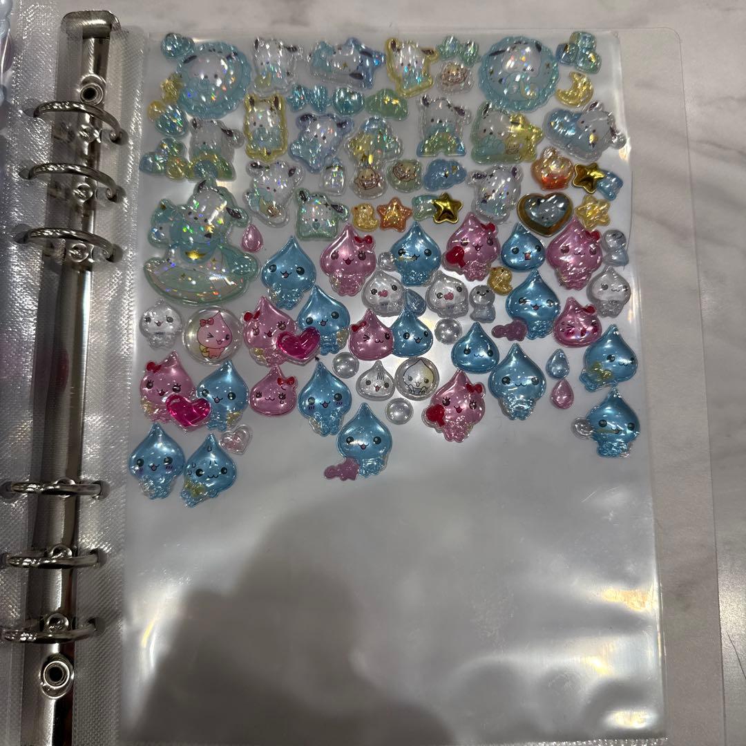 シール帳 完成品 作成済 しずくちゃん あわわちゃん ボンボンドロップ ボンドロ