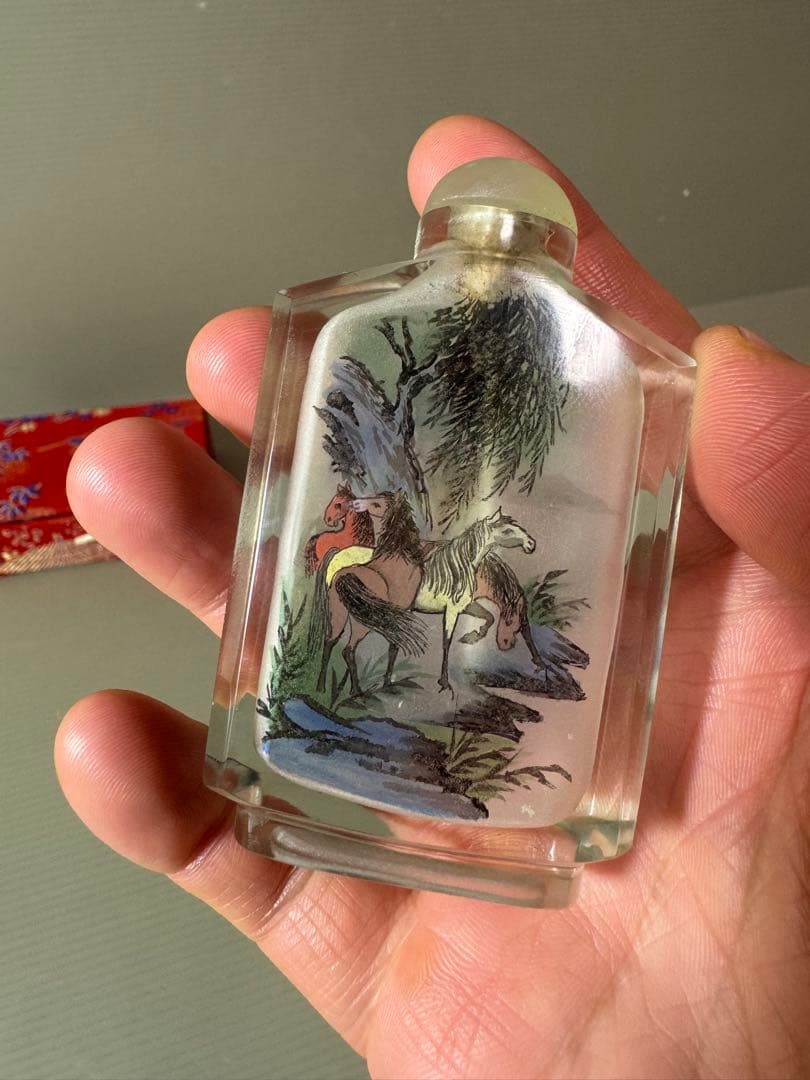 2869 中国レトロ　鼻煙壺　工芸品
