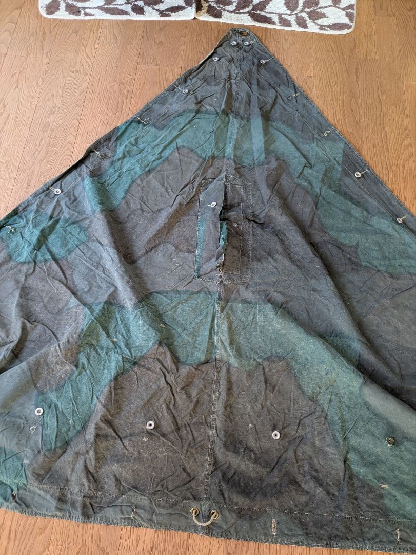スウェーデン軍幕　used 4枚