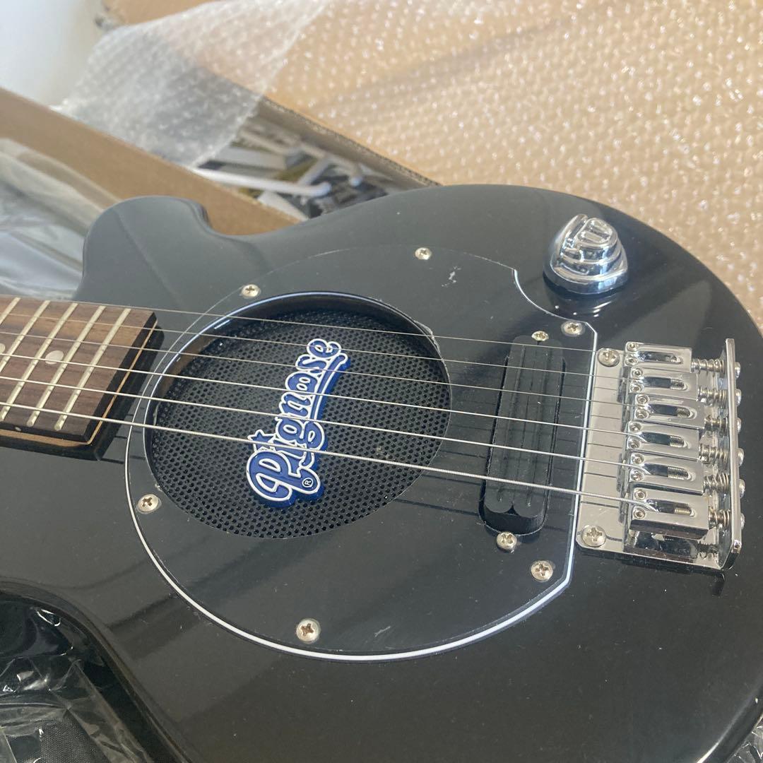 ピグノーズ　PGG200BK アンプ内蔵ギター　黒　美品