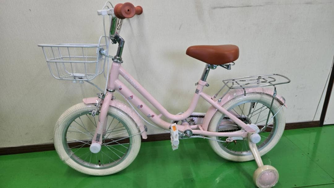 【LX】子供用自転車 BUNNYデザイン 18インチ PINK