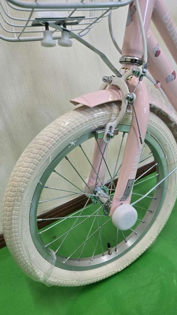 【LX】子供用自転車 BUNNYデザイン 18インチ PINK