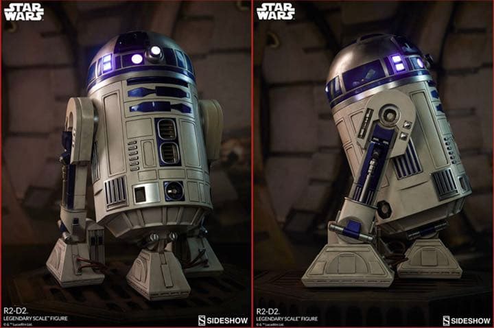 サイドショウスターウォーズR2-D2 人気樹脂模型限定版コレクション1:2