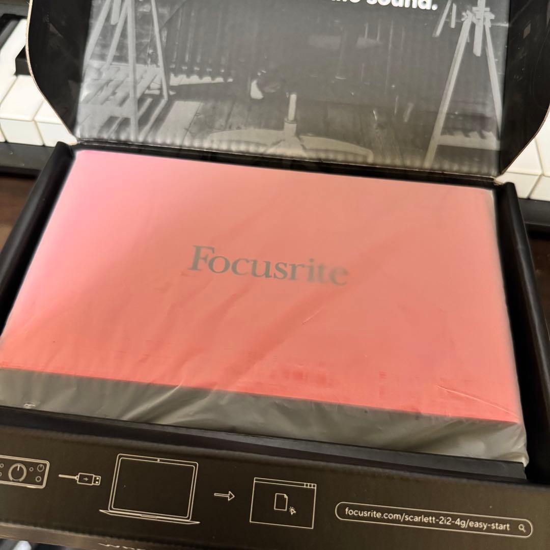 DTM・DAW Focusrite Scarlett 2i2 4th gen