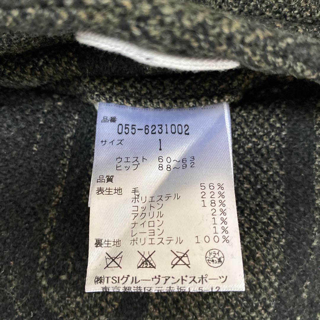 新品未使用PEARLY GATES レディースゴルフパンツ ツィード サイズ1