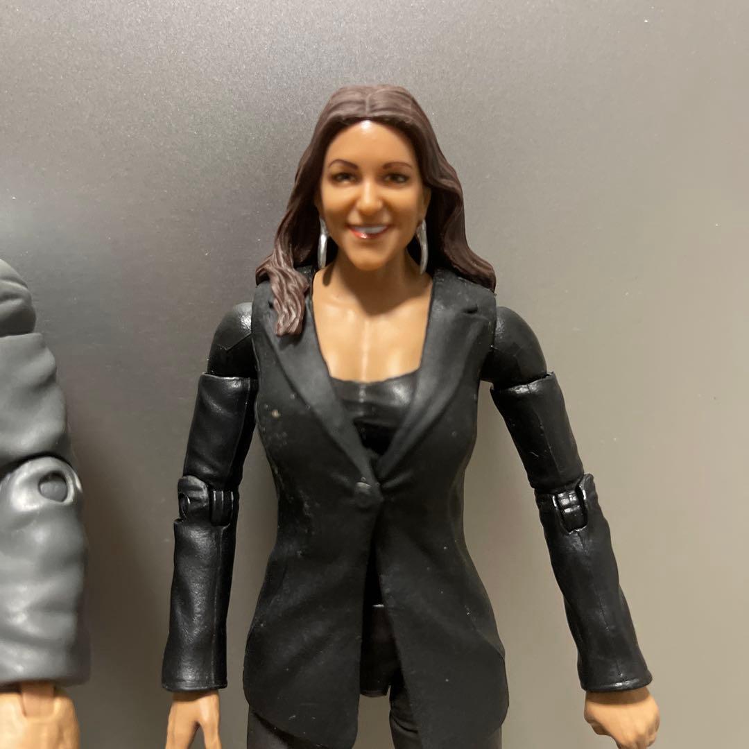 WWE マテル ヴィンス マクマホン トリプルH ステフフィギュア 3体セット