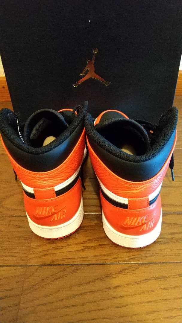 ナイキ エアジョーダン1 レトロ レア エアマックス オレンジ