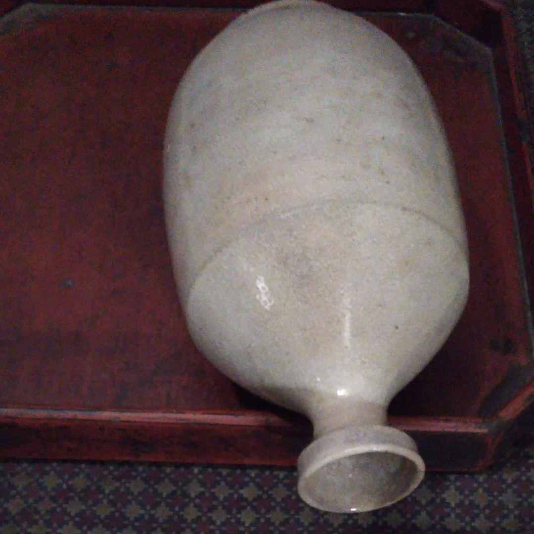 李朝白磁瓶