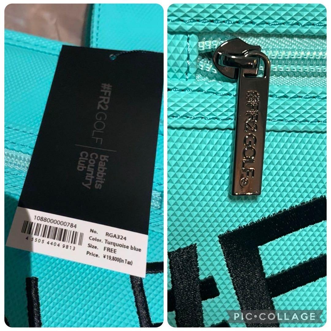 【新品/BIGサイズ】#fr2ゴルフ　沖縄限定 カートバック ティファニーブルー