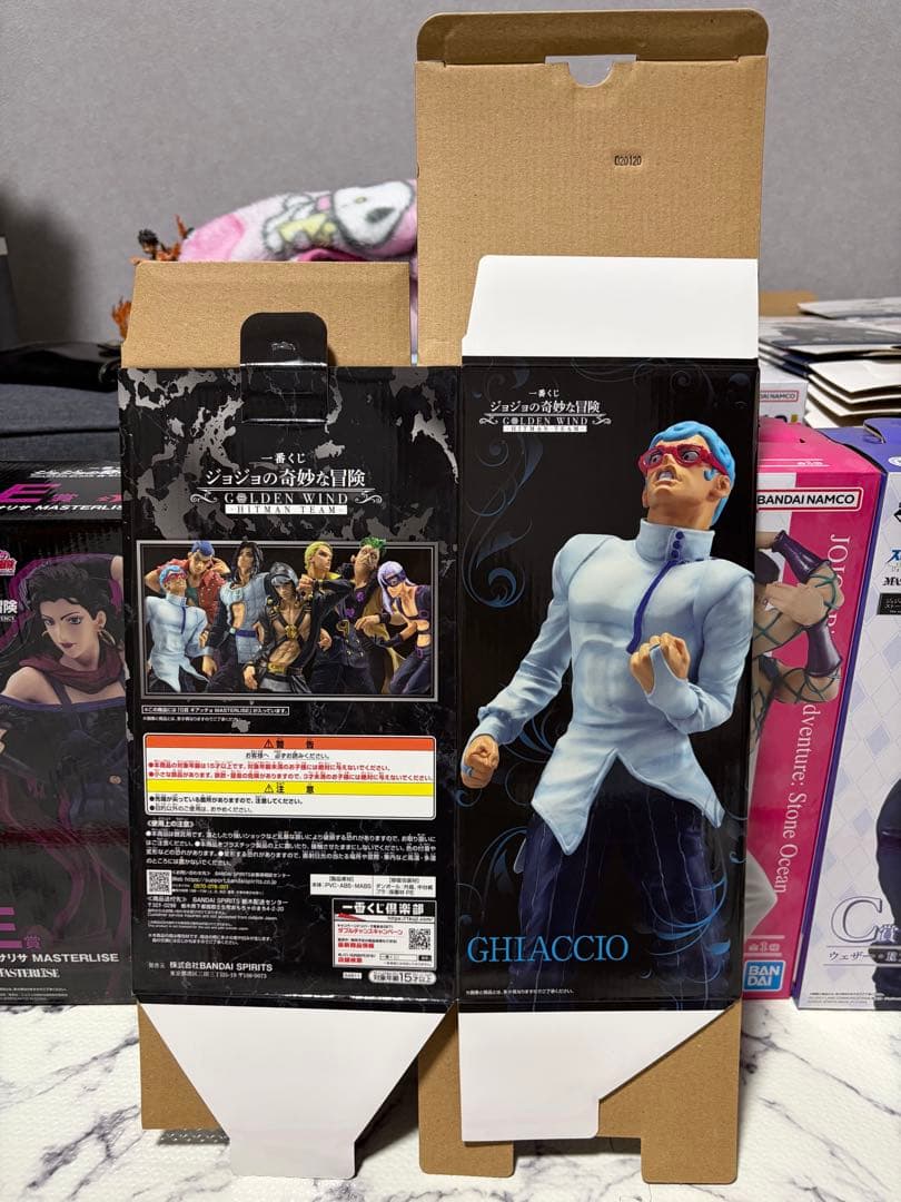 一番くじ ジョジョの奇妙な冒険 GOLDEN WIND HITMAN TEAM