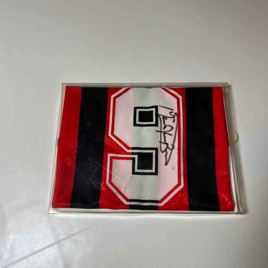 ※値下不可　マルコ・ファン・バステン ACミラン　サイン入りユニ　激レア