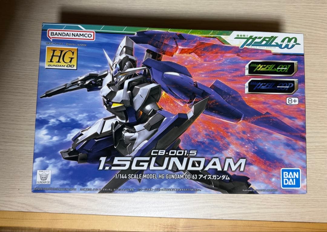 RG ダブルオーライザー トランザムクリア　HGアイズガンダム　2点