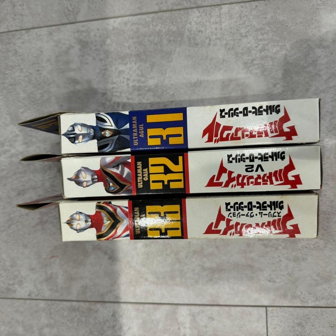 ウルトラマン　ウルトラヒーローシリーズ　ソフビ　フィギア　箱・カード付き