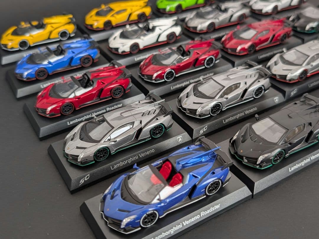 kyosho 1/64 Lamborghin Veneno 20台セット