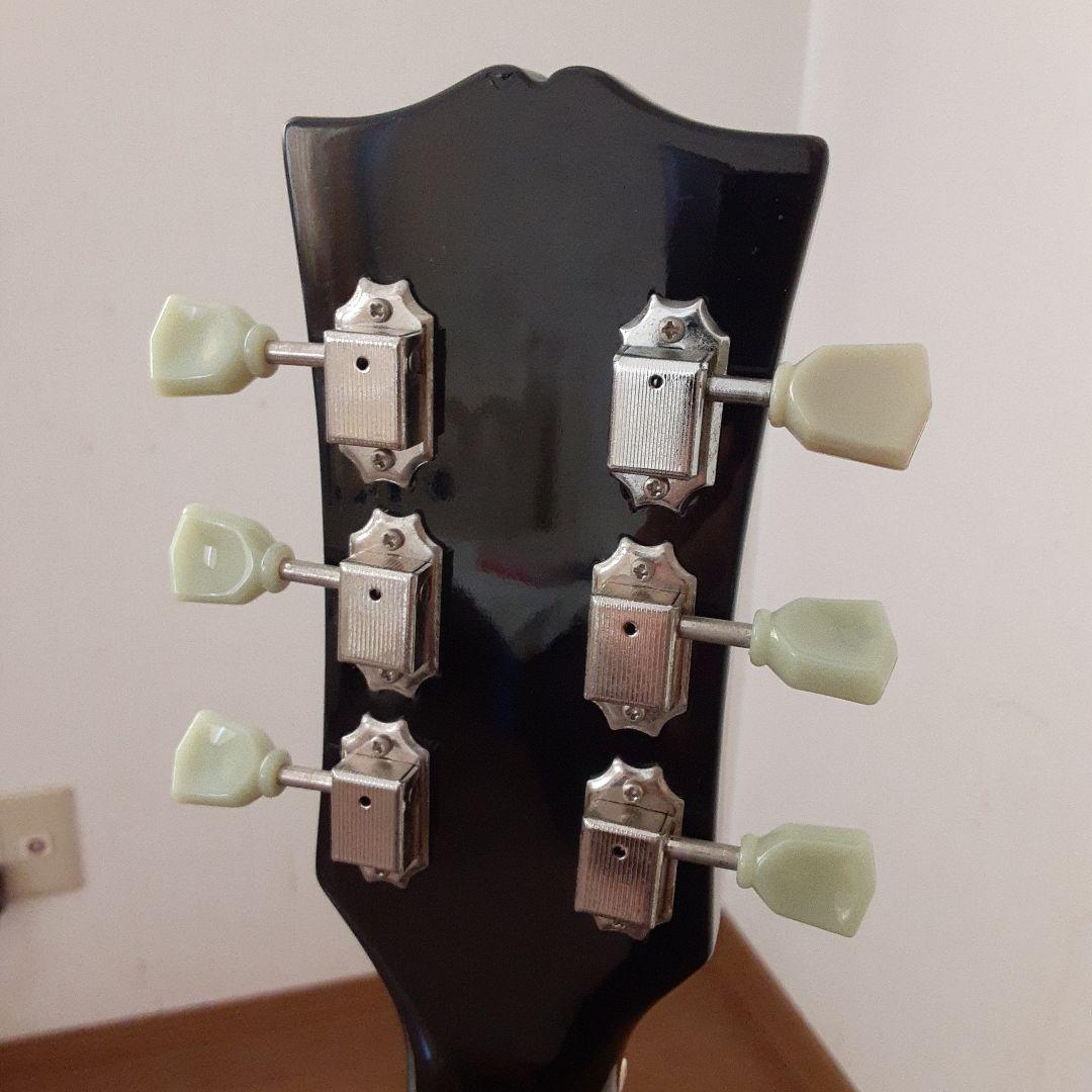 美品　Maison ブラック エレキギター レスポールタイプ