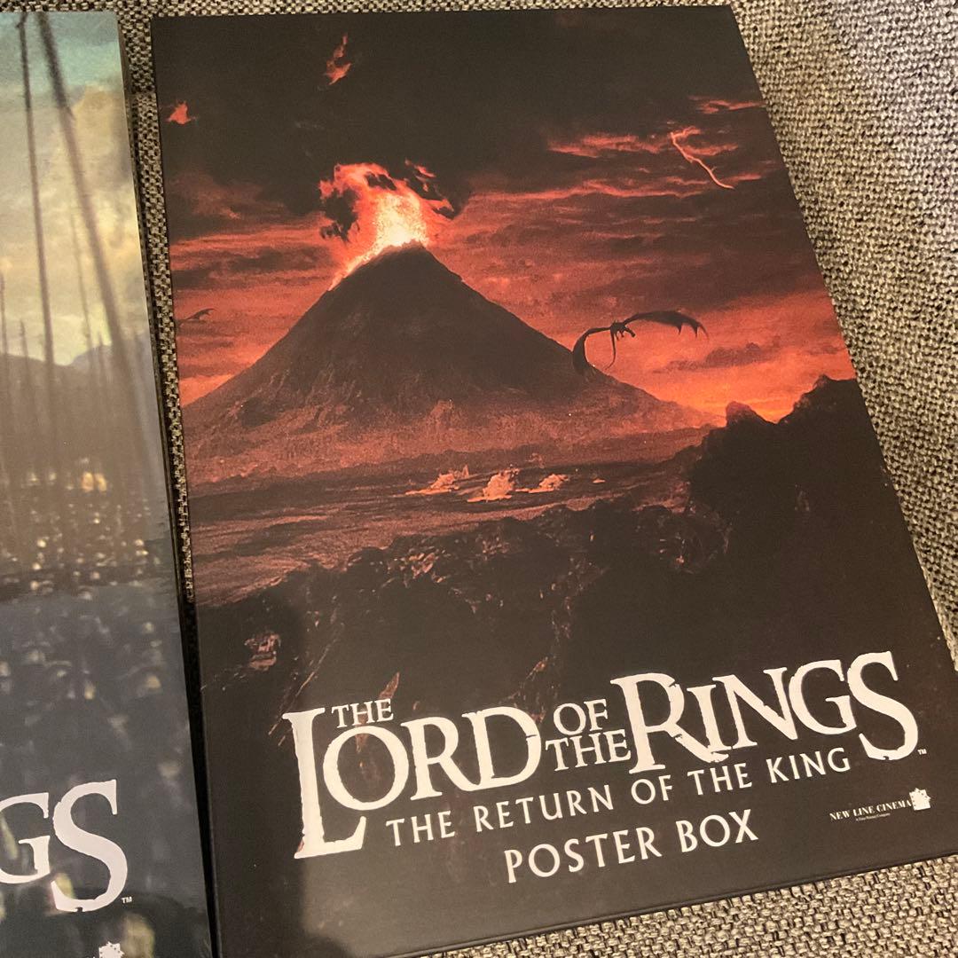 ロードオブザリング　ポスターBOX 3箱セット　初回特典付き　角川書店　新品