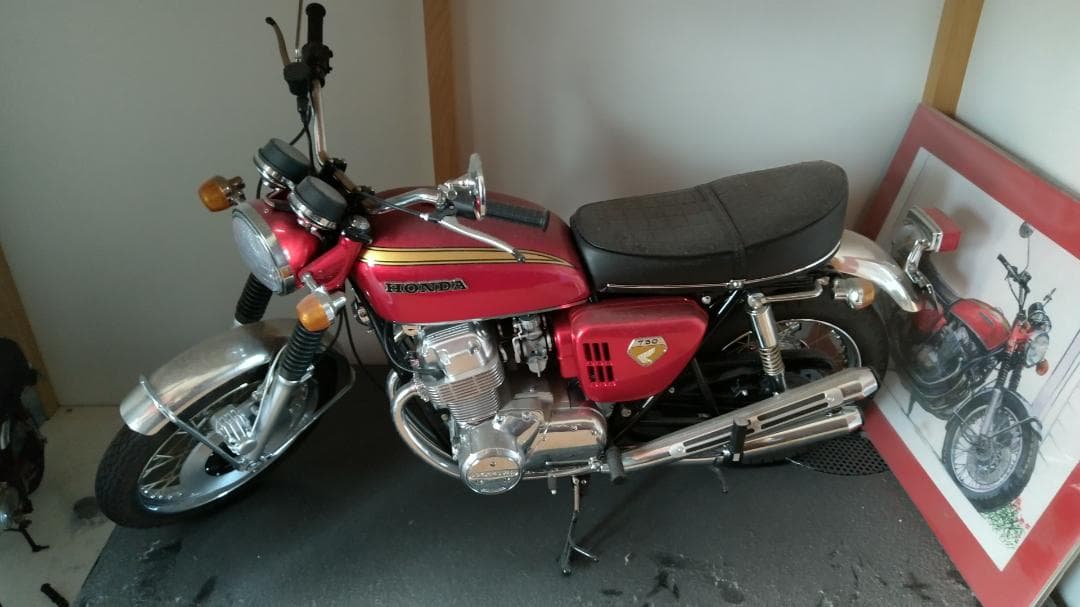 【手渡し】1/4 デアゴスティーニ ホンダ CB750 FOUR（完成品）