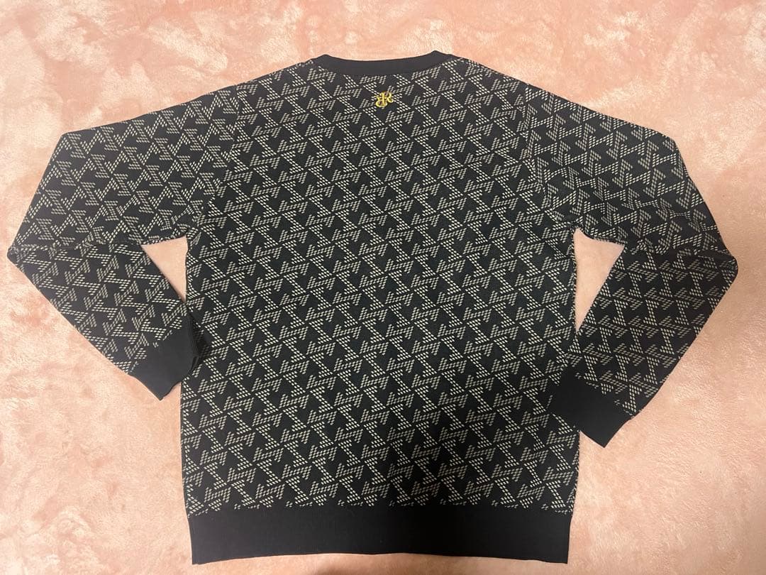 新品 レザレクション 黒カーディガン