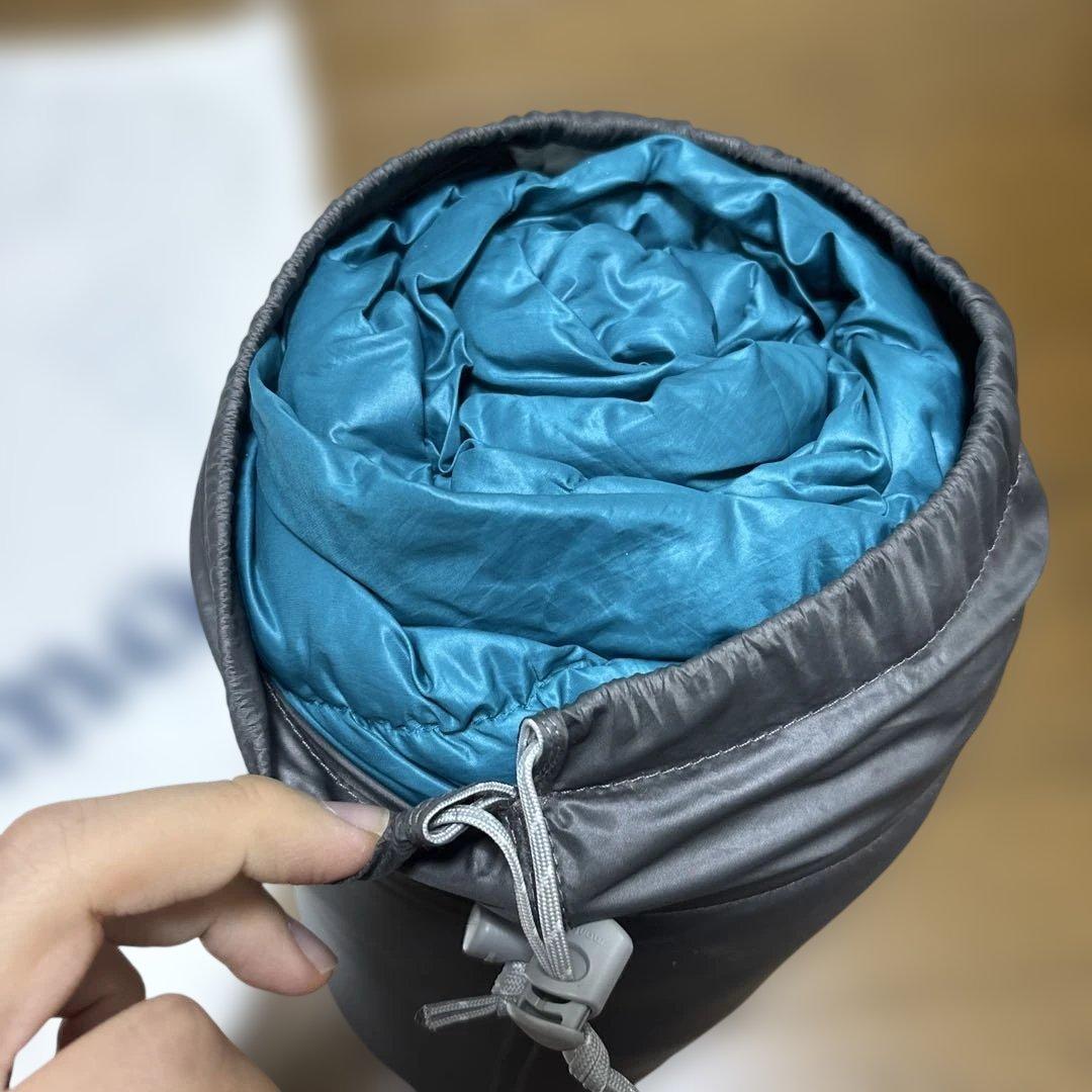 美品 モンベル Down Hugger 650 #3 L/zip 寝袋