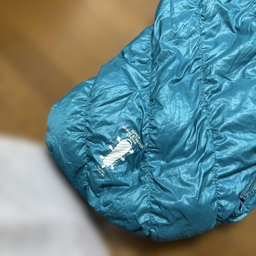美品 モンベル Down Hugger 650 #3 L/zip 寝袋