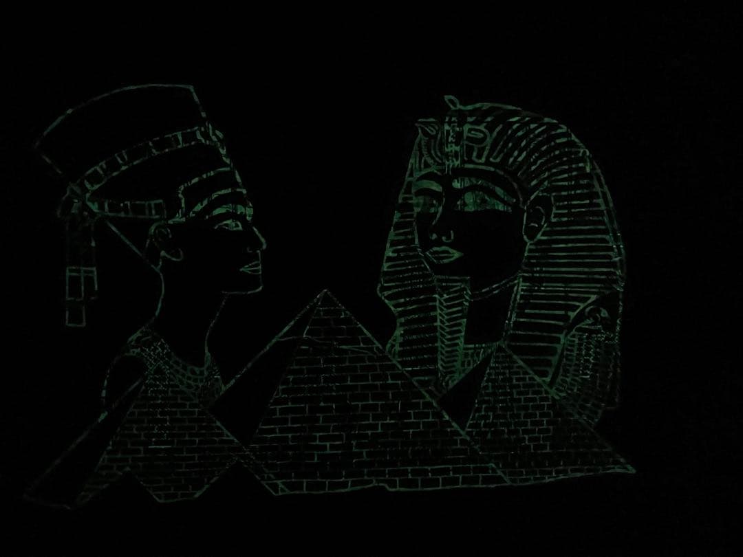 古代エジプト 壁画風アート