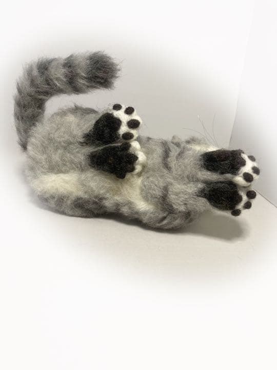 羊毛フェルト 猫 L L Lサイズ　オーダー　サンプルページ