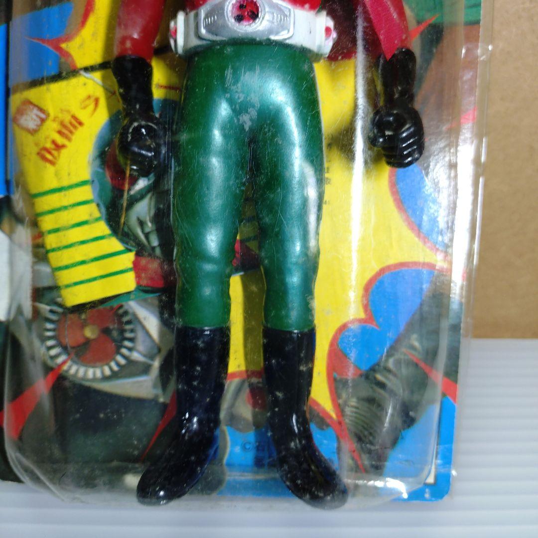 ポピー 新仮面ライダー スカイライダー 面取り ソフビ 右配置 未開封