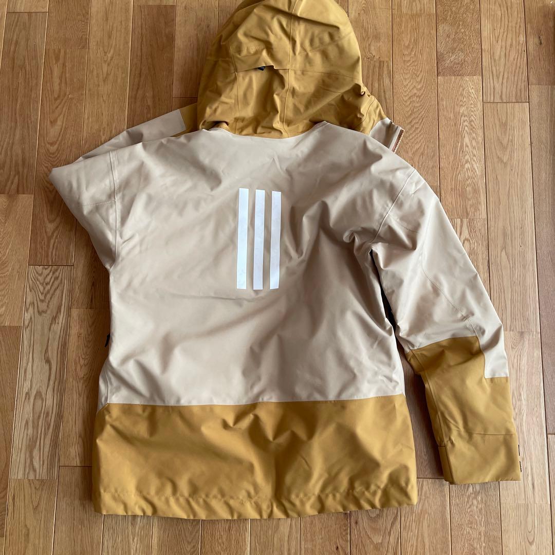 adidas TERREX スキージャケット ベージュ/ブラウン