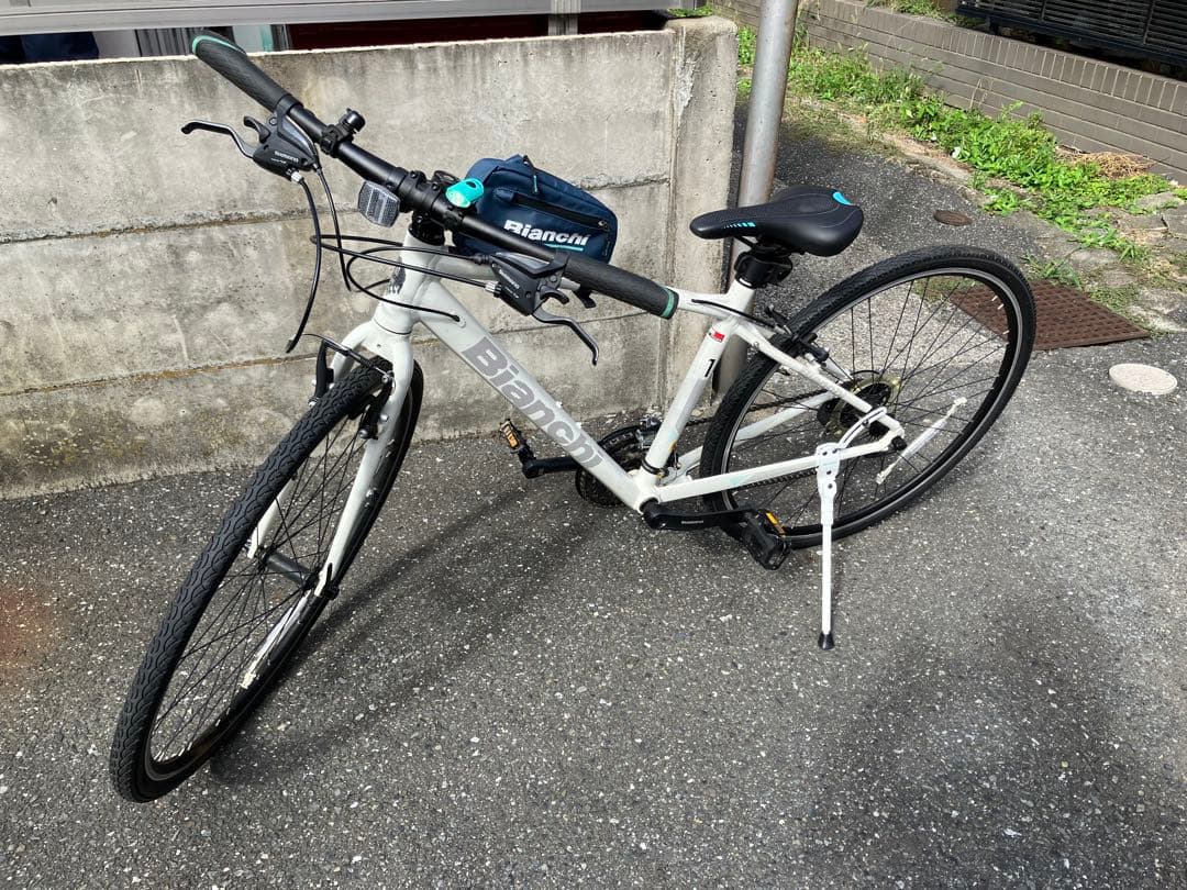【付属品多数！送料込！】BianchiクロスバイクC-Sport 1