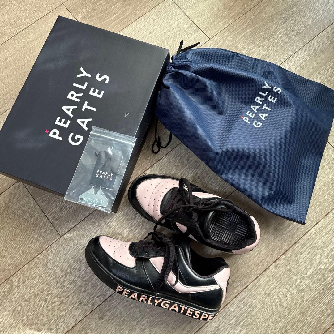 PEARLY GATESパーリーゲイツ ローカットゴルフシューズ2022年モデル