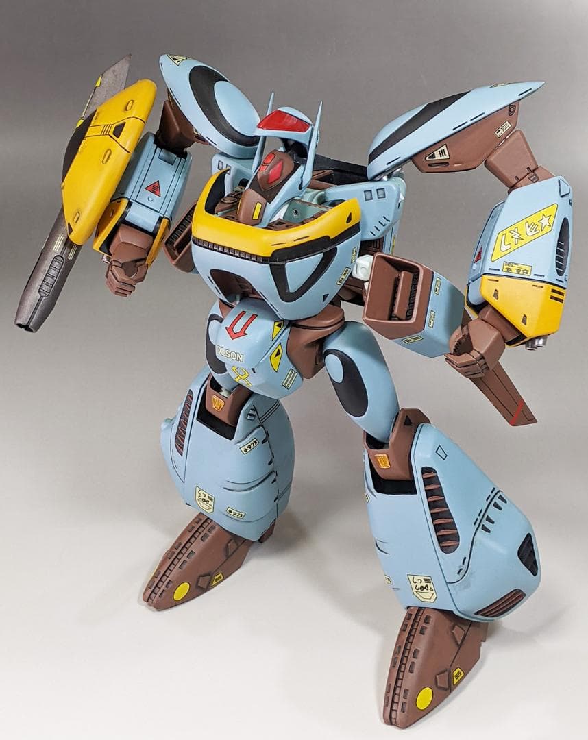 プラモデル　1/40 可変オルソン・スペシャル（超時空世紀オーガス）組立塗装済