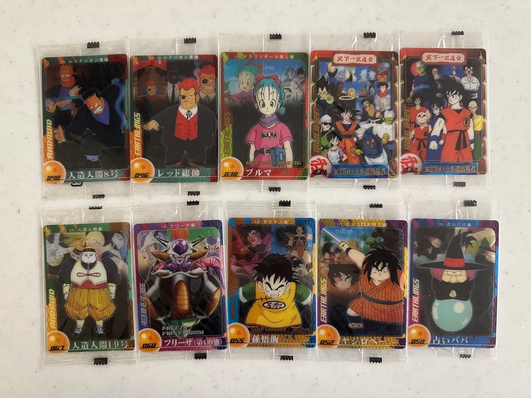 【未開封】ドラゴンボール　森永　ウエハースカード　29枚