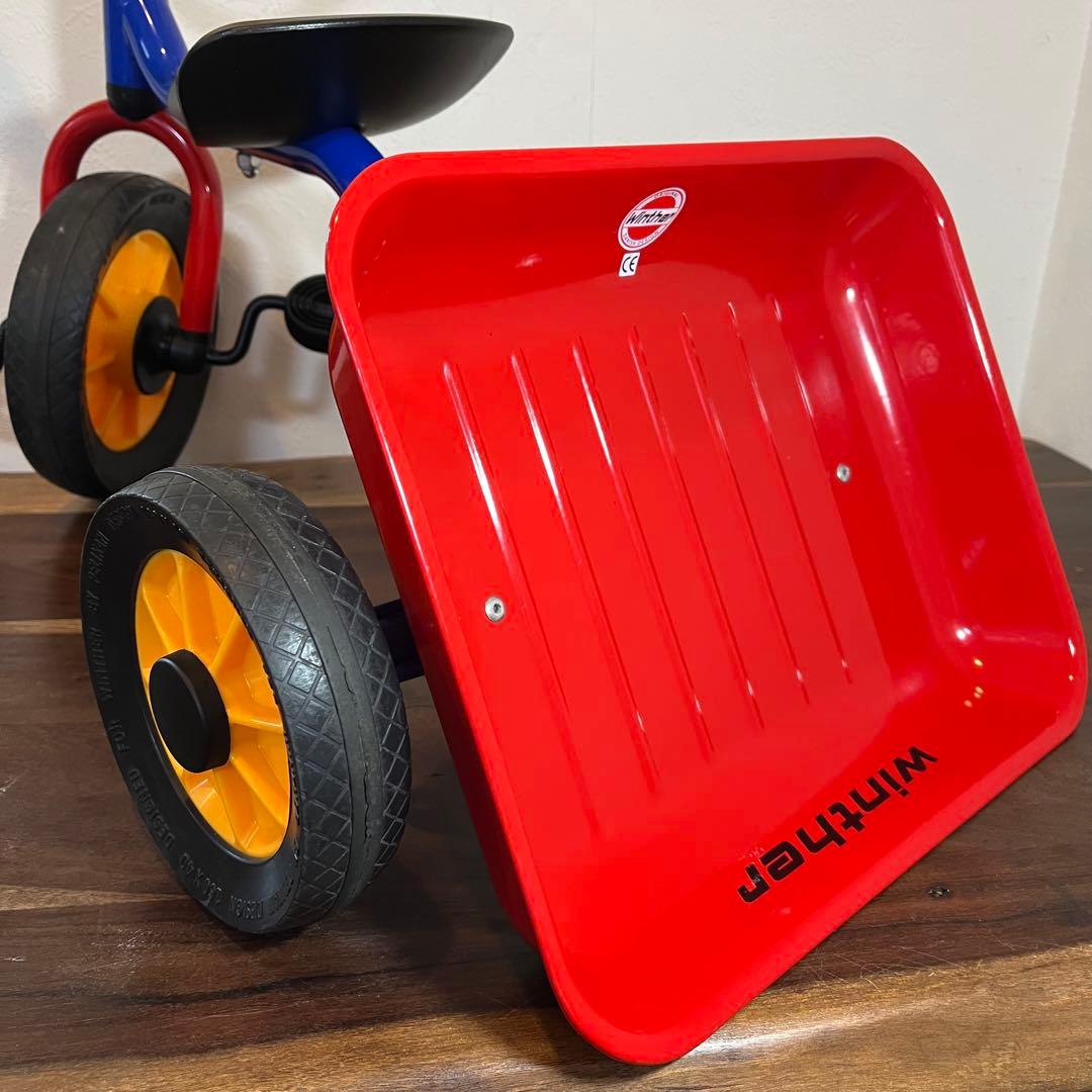 ボーネルンド ウィンザー ペリカンデザイン 三輪車 Vハンドル カラー