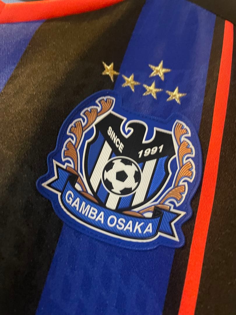 三冠シーズン　遠藤保仁　ガンバ大阪　2014 ホームユニフォーム　日本代表